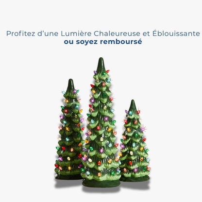 Sapin LED en Céramique – Ambiance Féérique Instantanée