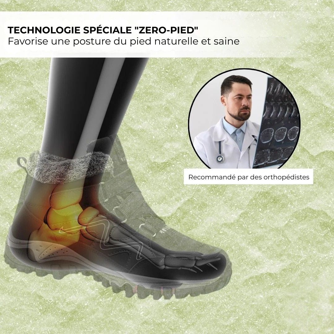 Chaussures Hiver Confort - Ergonomiques et Antidérapantes