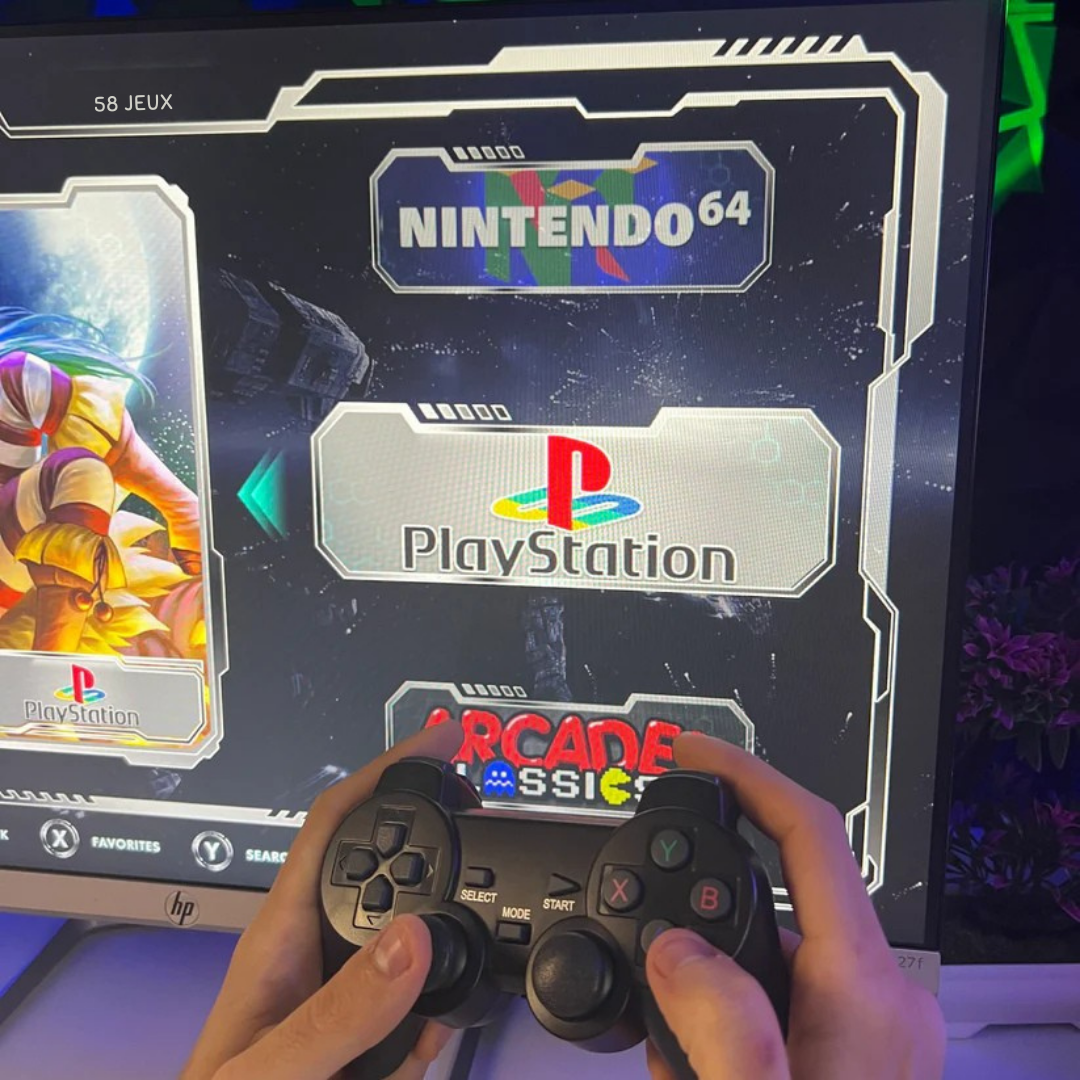 GameStick TV Lite – Console rétro + milliers de jeux intégrés