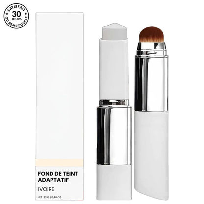 Fond de teint 2-en-1 avec pinceau intégré