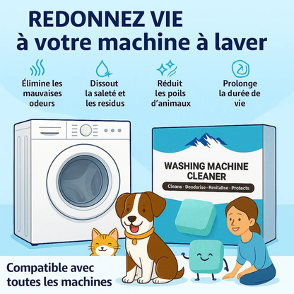 Proprify™ - Tablettes de Nettoyage pour Machine à Laver – Pour un Entretien Facile et Efficace