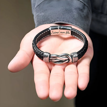 Bracelet Infini™ – Un Lien Éternel entre Mère et Fils