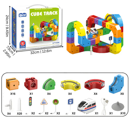 Cube Track – Circuit de billes éducatif