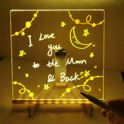 Tablette de dessin LED lumineuse