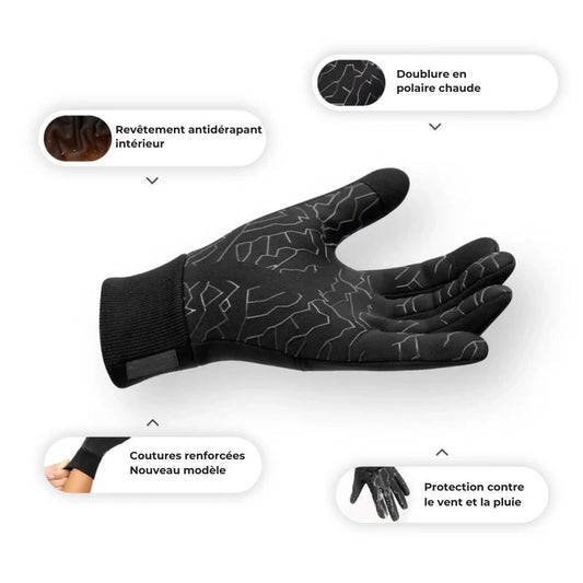 Gants Thermiques Tactiles 2.0 – Confort et Protection pour l'Hiver