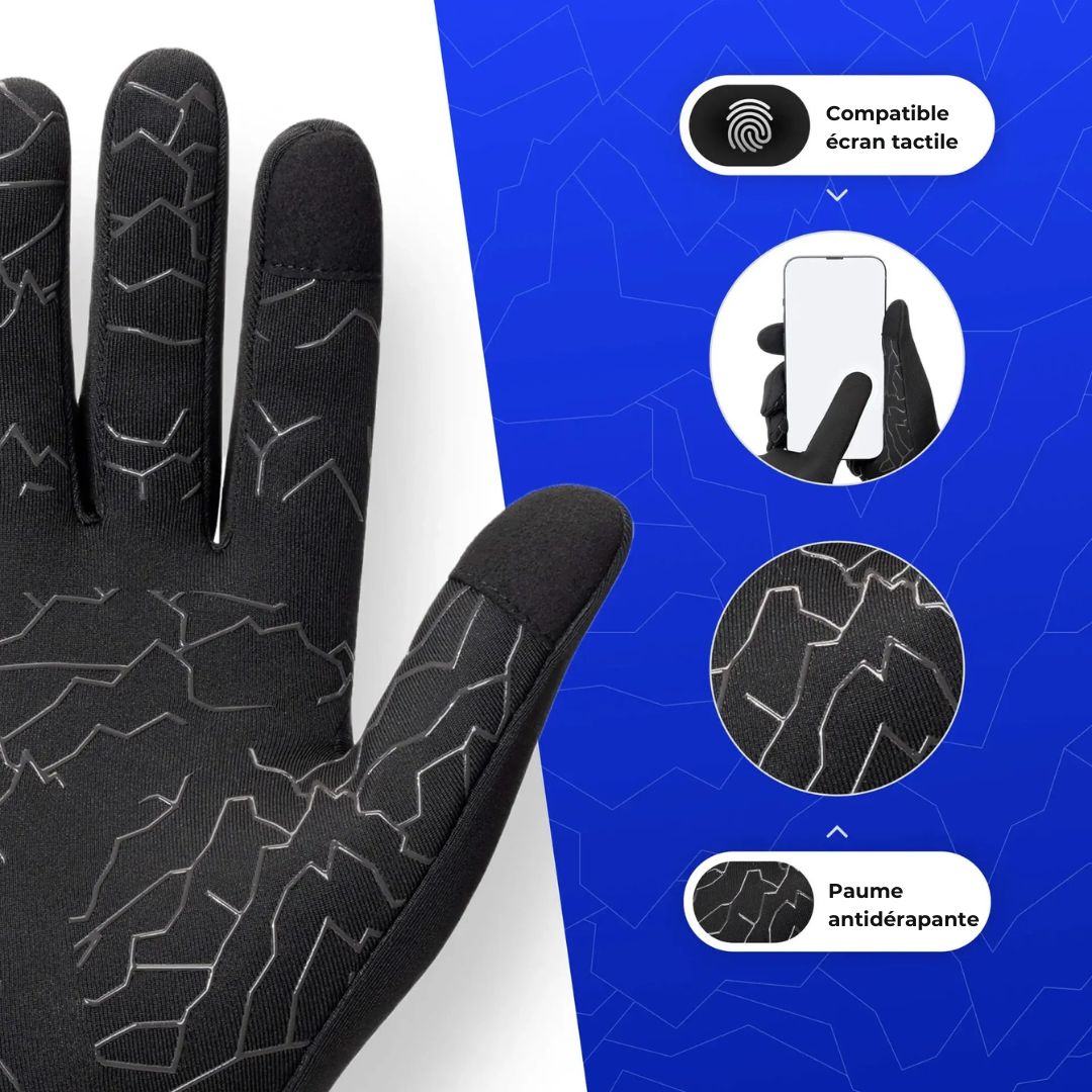 Gants Thermiques Tactiles 2.0 – Confort et Protection pour l'Hiver