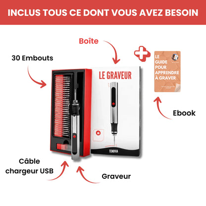 Kit Complet de Gravure Électrique – Le Graveur®