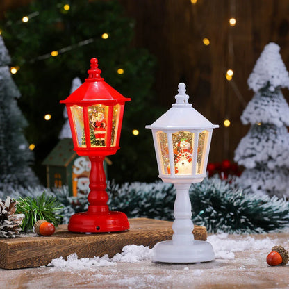 Lanterne de Noël Lumineuse Rotative – Ambiance Magique pour vos Fêtes