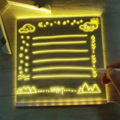 Tablette de dessin LED lumineuse