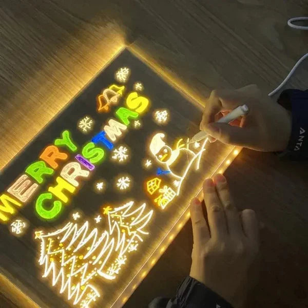 Tablette de dessin LED lumineuse